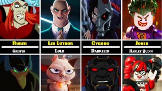 Warner Bros Villains and their Sidekicks