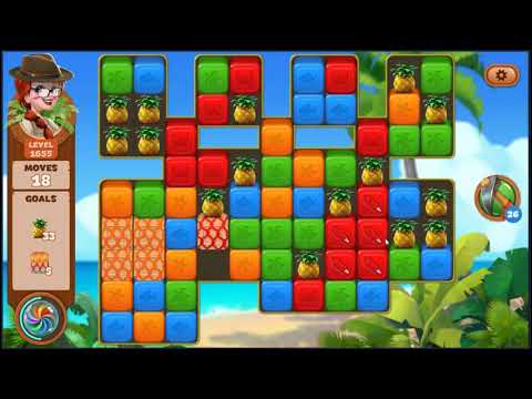 Lost Island Blast Adventure Level 1655 - NO BOOSTERS 🏝️ | SKILLGAMING ✔️