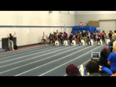 UK Invitational Girls 60 meter dash prelims Heat 3 Ama Selina Tchume Wakefield