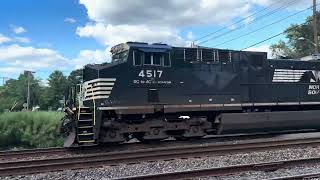 NS and CSX Freight Action in Piscataway