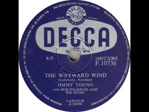 UK New Entry 1956 (87) Jimmy Young - The Wayward Wind