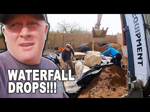 Creating a Splitting Waterfall with Drops - Part 3