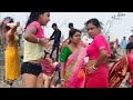 Ganga Snan L Ganga Snan Hot New 2023 L Aaj Pura Khulkar Bahut Nahaye L Viral Ganga Bathing