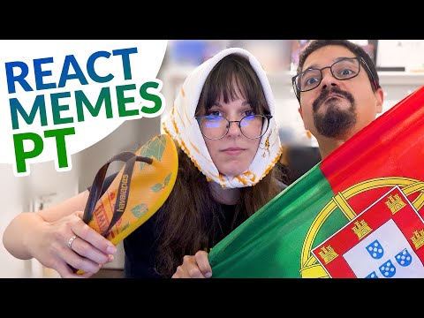 REAGINDO a MEMES PORTUGUESES