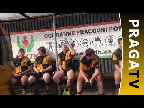 Highlights: Praga B vs.Přelouč 1.liga ragby 9.kolo 2015/2016