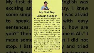 Download lagu My first Day In English || Graded Reader || Listen And practice mp3