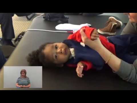 Atypical Development Baby SMA Type 1 - Hypotonia (Low Tone) Exercises