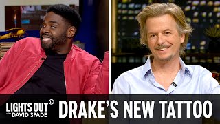 Drake Tries to Dunk on the Beatles with His New Tattoo - Lights Out with David Spade