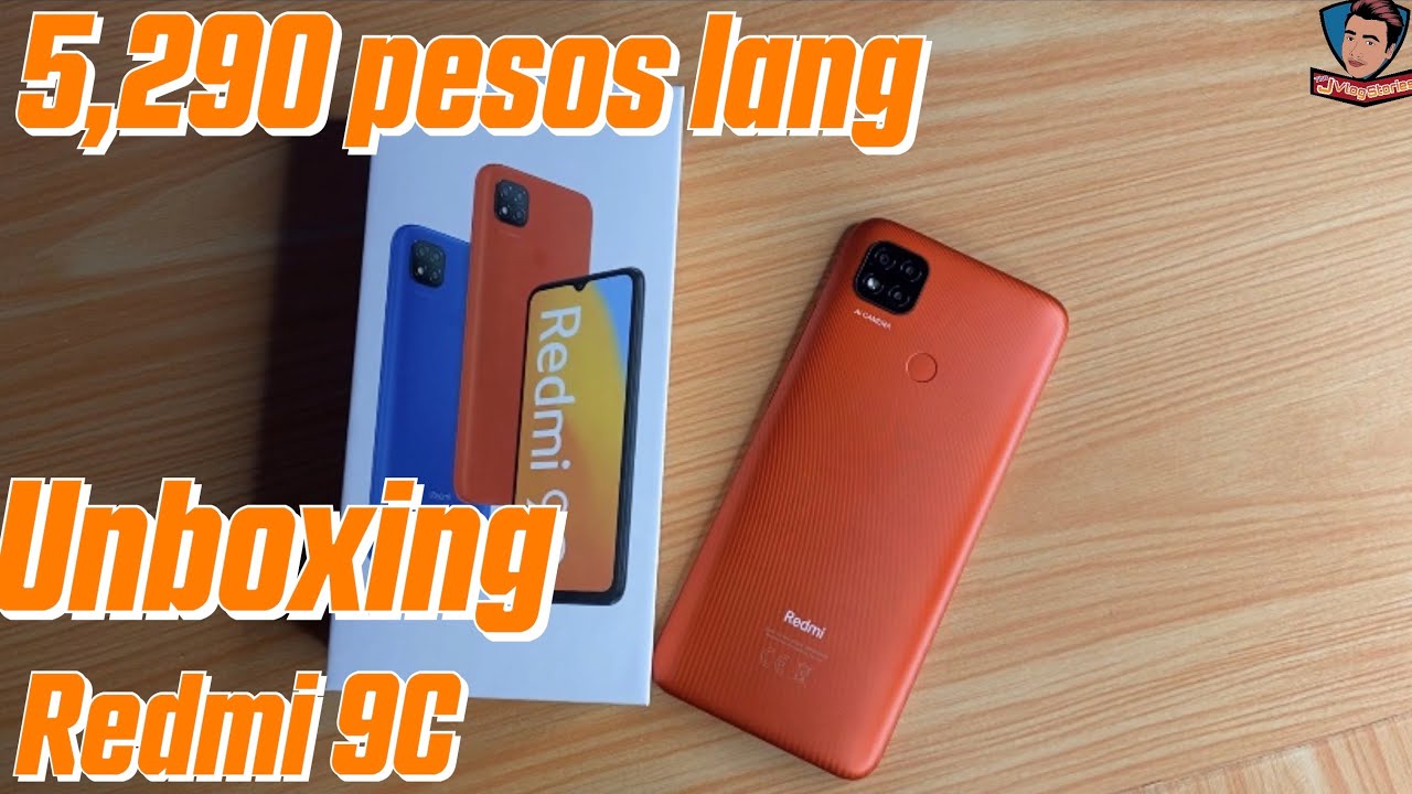Redmi 9C Unboxing and First Impressions - Filipino