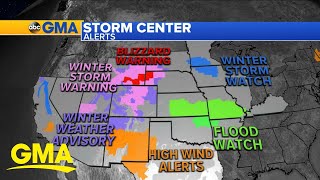 Major winter storm targets central US l GMA