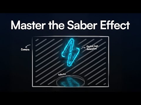 Electric Logo Animation in After Effects using Saber Effect (Step-by-Step) | Effectus Media
