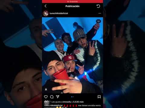 Pablo chill-e, Marcianeke, Cris mj,galee galee, vishoko y tunechikid - ME TIENEN ENVIDIA REMIX video