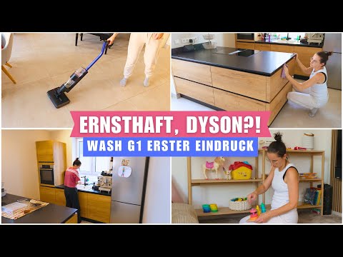 2 days of REALISTIC household management for a mother of four | DYSON WASHG1 review