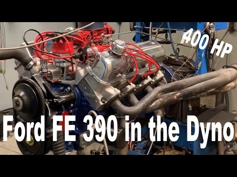 390 Ford FE in Dyno