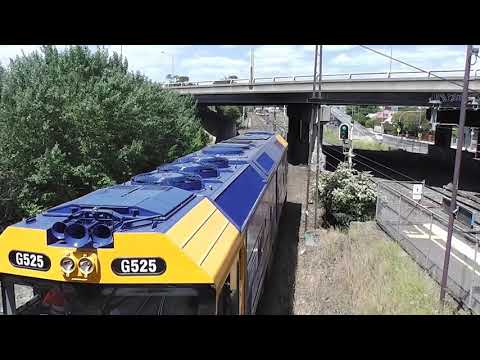 Freight Trains around Footscray