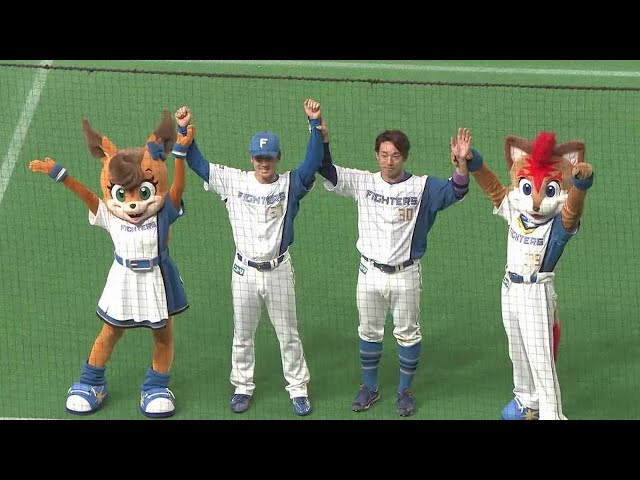 ファイターズ・北山亘基投手・宇佐見真吾選手ヒーローインタビュー 4月6日 北海道日本ハムファイターズ 対 千葉ロッテマリーンズ