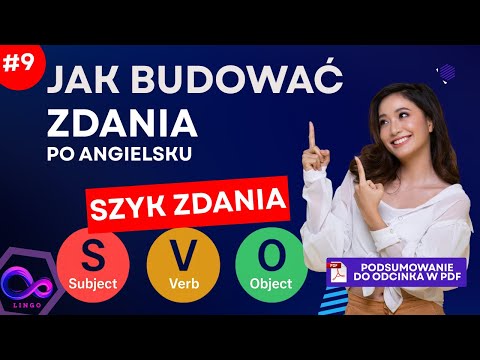 Learn to build sentences in English - SVO sentence order - practical examples #9