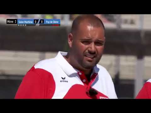 Championnat France Pétanque 2019 Triplette 14 Finale Maritime VS Puy de Dôme