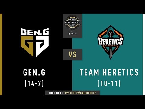 Gen.G vs Team Heretics | CWL Pro League 2019 | Cross-Division | Week 12 | Day 4