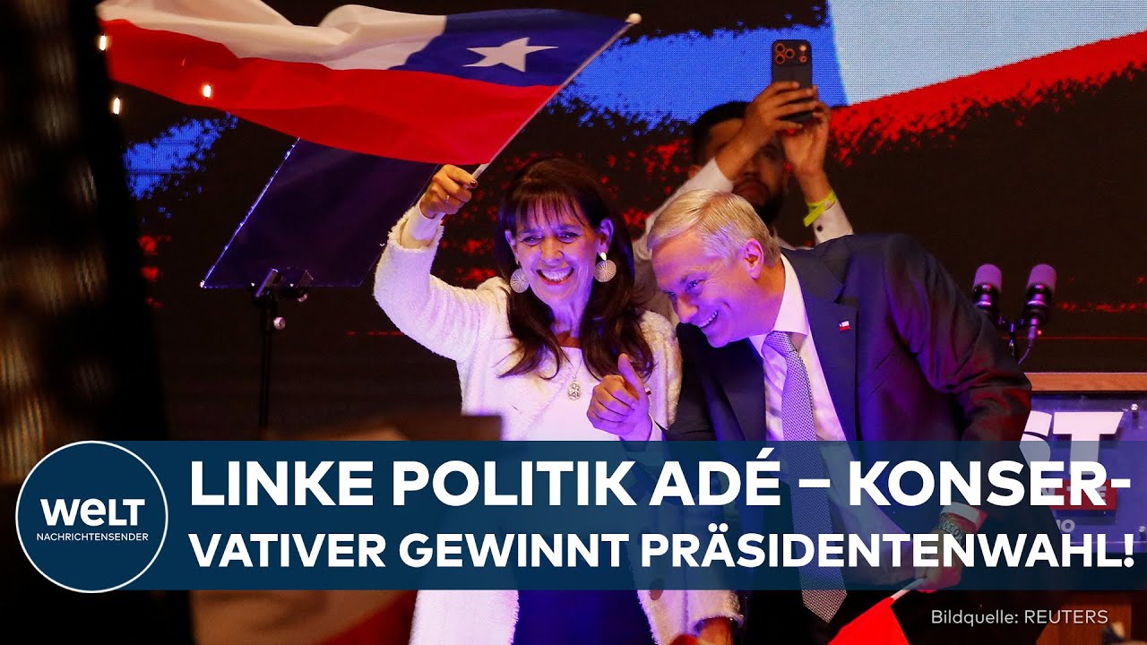 CHILE: Linke Politik adé! – Konservativer José Antonio Kast gewinnt Präsidentenwahl!
