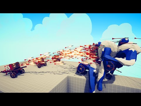 3x ICE GIANT vs 3x EVERY GOD | TABS - Totally Accurate Battle Simulator