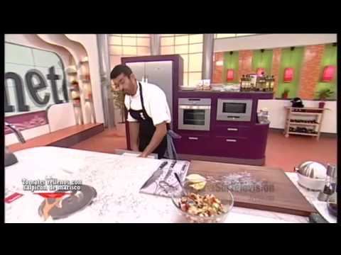 Receta: tomates rellenos con salpicón de mariscos