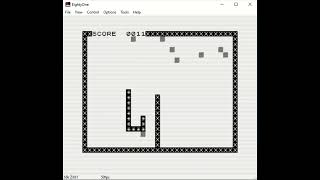 ZX81 snake updated keys (more standard)