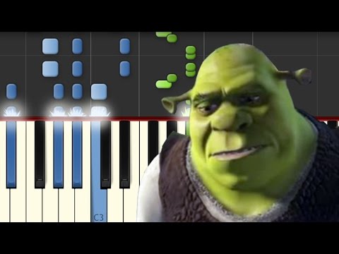 Hallelujah / Shrek / Piano Tutorial / Notas Musicales Video