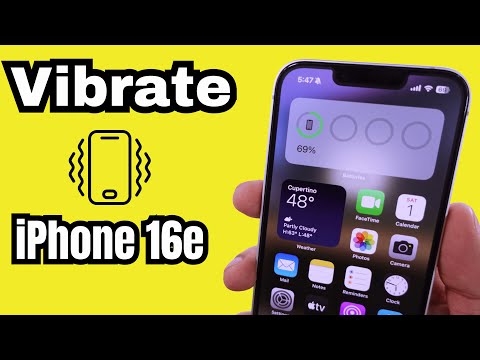 How to Turn on Vibration on iPhone 16e | Vibrate on Silent iPhone 16e