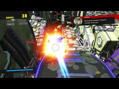 127   Walkthrough FR l Sonic Forces l Partie 26 Mortar Canyon   Eggman Imperial Forteress Rang S