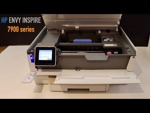 HP Envy Inspire 7900 Replace Ink Cartridges.