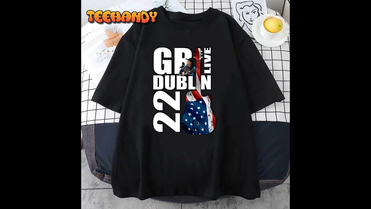 Garth Brooks – GB Live Dublin 2022 – Stadium Tour Unisex T-Shirt