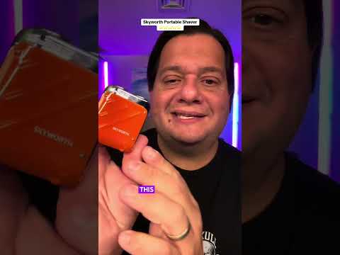 The Skyworth Portable Shaver is the perfect travel companion