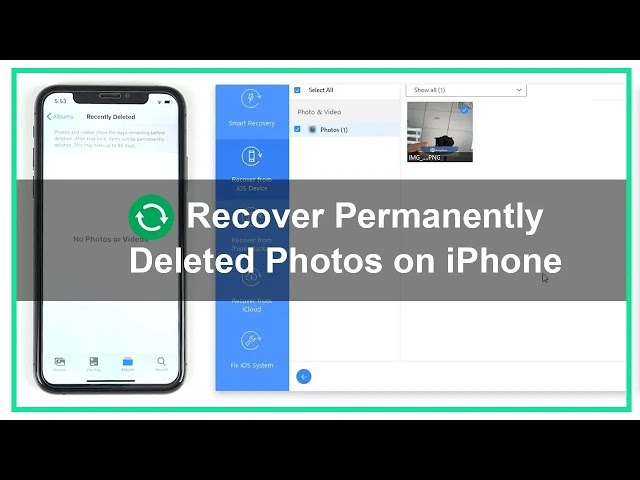 How to Recover Permanently Deleted Photos from iPhone (iOS 17 Supported)