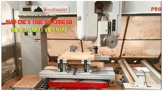 MÁY CNC 3D 5 TRỤC GIA CÔNG 2 BÀN LIÊN TỤC