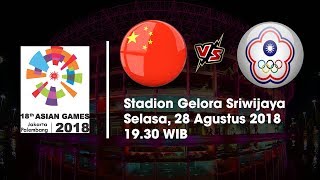 Jadwal Laga Semifinal Sepakbola Wanita China Vs Chinese Taipei  di Asian Games 2018
