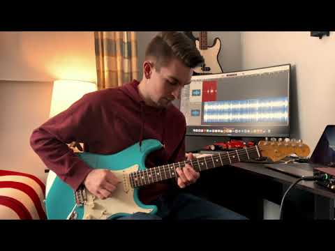 Quick Blues Demo of 2021 Fender American Professional ii Stratocaster (Miami Blue)