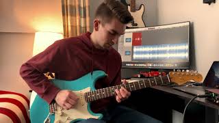 Video thumbnail for Quick Blues Demo of 2021 Fender American Professional ii Stratocaster (Miami Blue) by Dan Sands