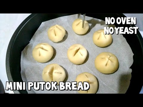 No Yeast Mini Putok Bread How to make No Yeast Bread