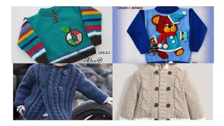 Latest top 30 designs of woollen cardigans for kids, kids latest sweater design