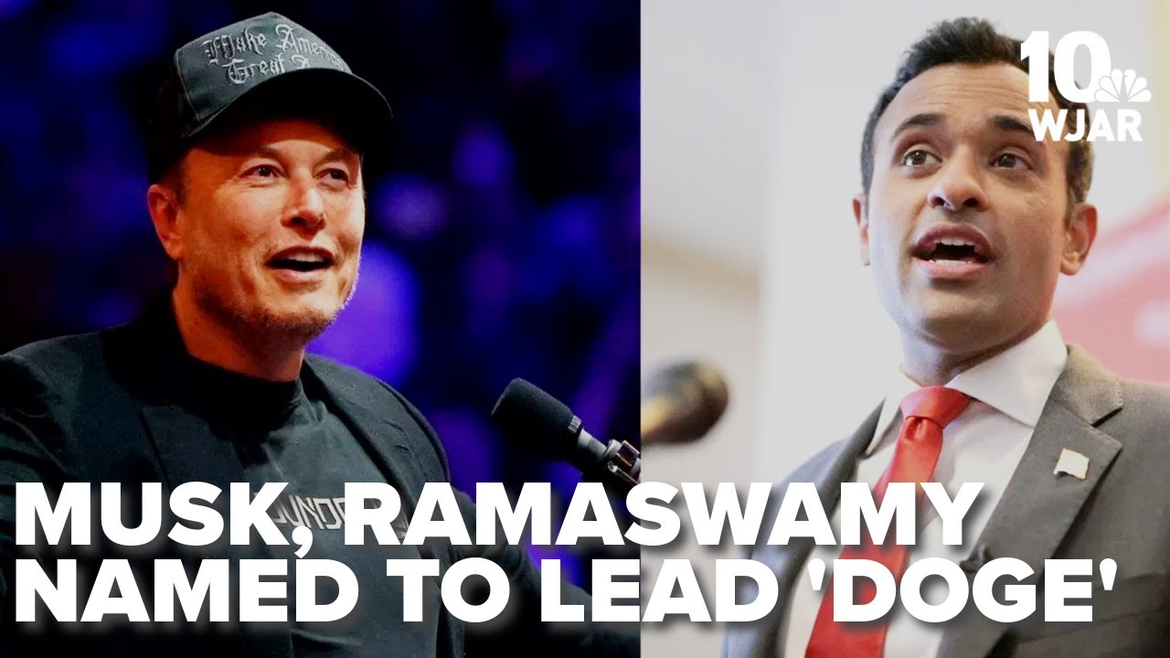 Elon Musk, Vivek Ramaswamy selected to lead 'DOGE'