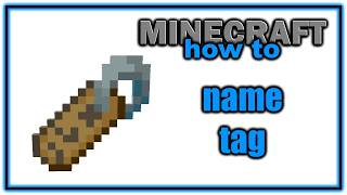 How to Craft, Find, and Use a Name Tag (26.1+) | Easy Minecraft Items Guide