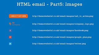 How to create an HTML email part 5 - adding images