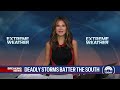 Deadly storms batter the South - Video