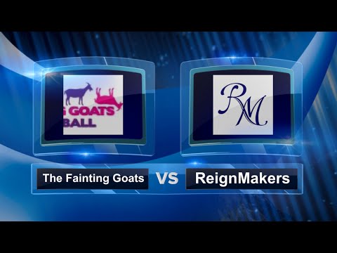 The Fainting Goats vs ReignMakers - Pool Play - Arizona Kickball Open #AKO2016