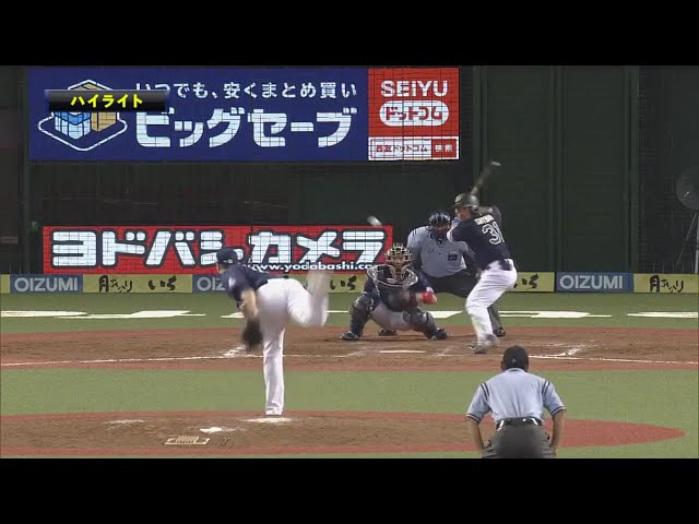 8/27 ライオンズ対バファローズ ハイライト