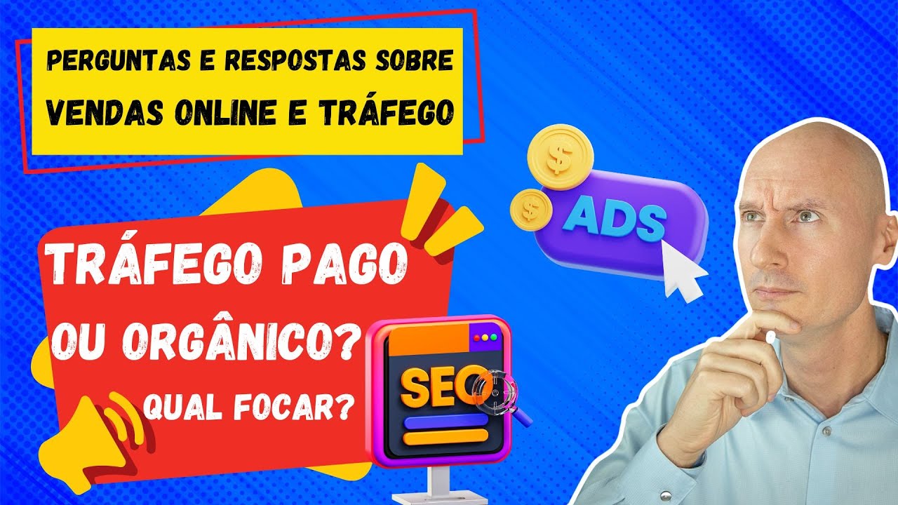 Melhor Focar em Tráfego Orgânico ou Tráfego Pago?
