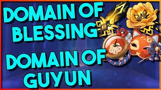 Domain of Blessing: Domain Of Guyun Overview | Guides per Level + Character ideas | Genshin Impact