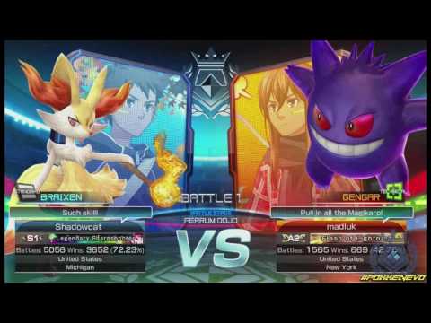 Victory Road - WR4 - Shadowcat (Braixen) Vs. Madluk (Gengar) #PokkenEVO