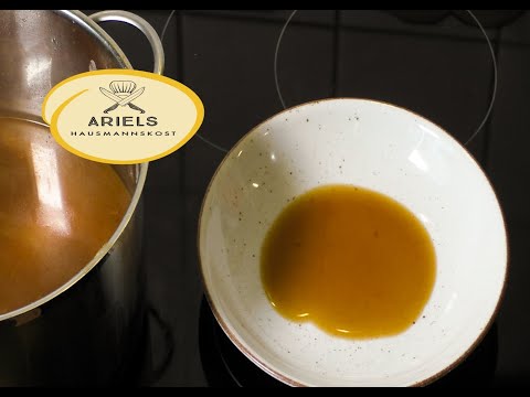 Vegane dunkle Bratensoße ist aber auch für jeden Fleischliebhaber ein Genuss, Hausmannskost,